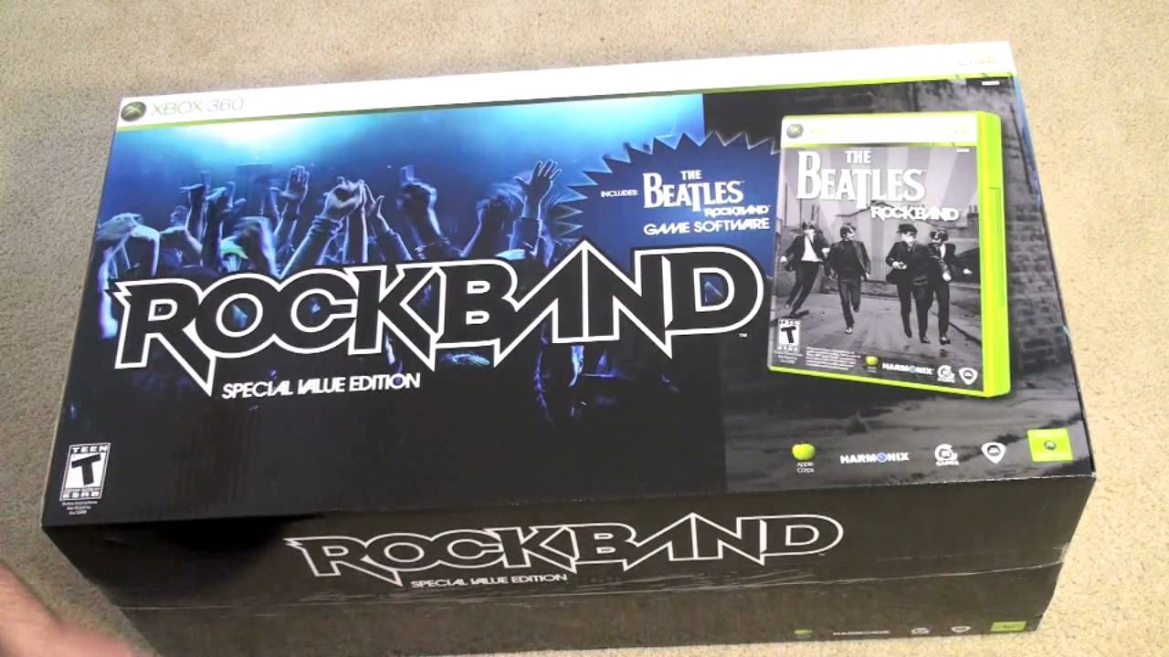 The Beatles: Rockband Unboxing