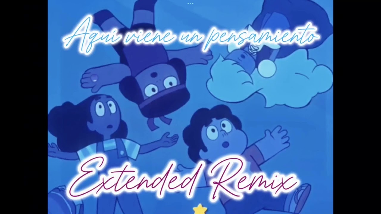 Aquí viene un pensamiento (Letras/Extended Remix) | Steven Universe | Cartoon Network