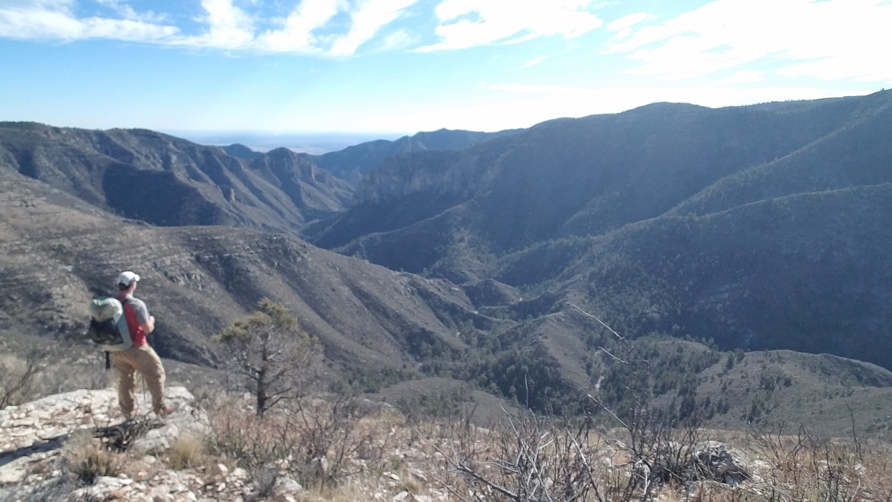 Guadalupe Mountains National Park - Mescalero to Dog Canyon