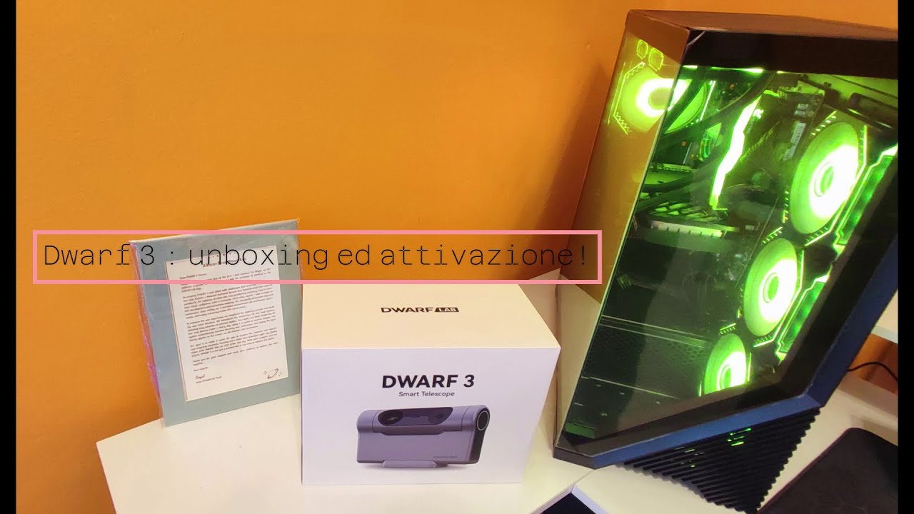 Dwarf 3 : unboxing e attivazione!