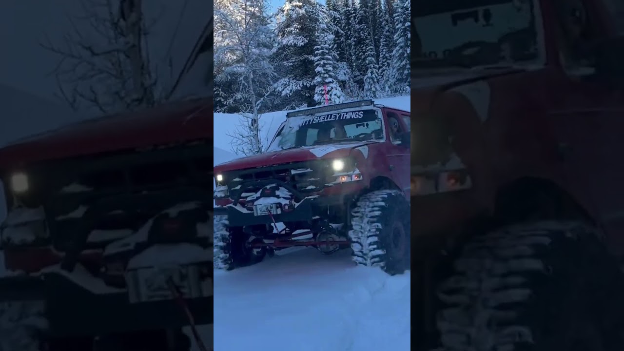 ROLLIN HIGH FIVE #snowwheeling #offroad #4x4ing #boggers