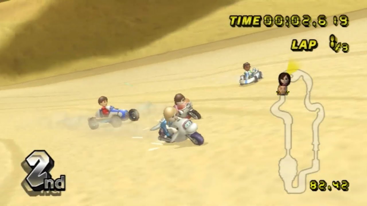 Guest Miis Races - Mario Kart Wii