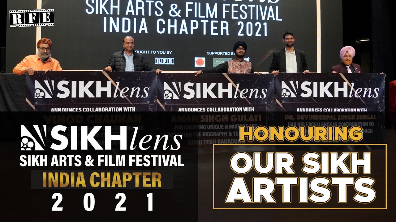 Honoring Creative Sikhs & Announcement at Sikhlens India Film Festival 2021 in Chandigarh | RFE TV