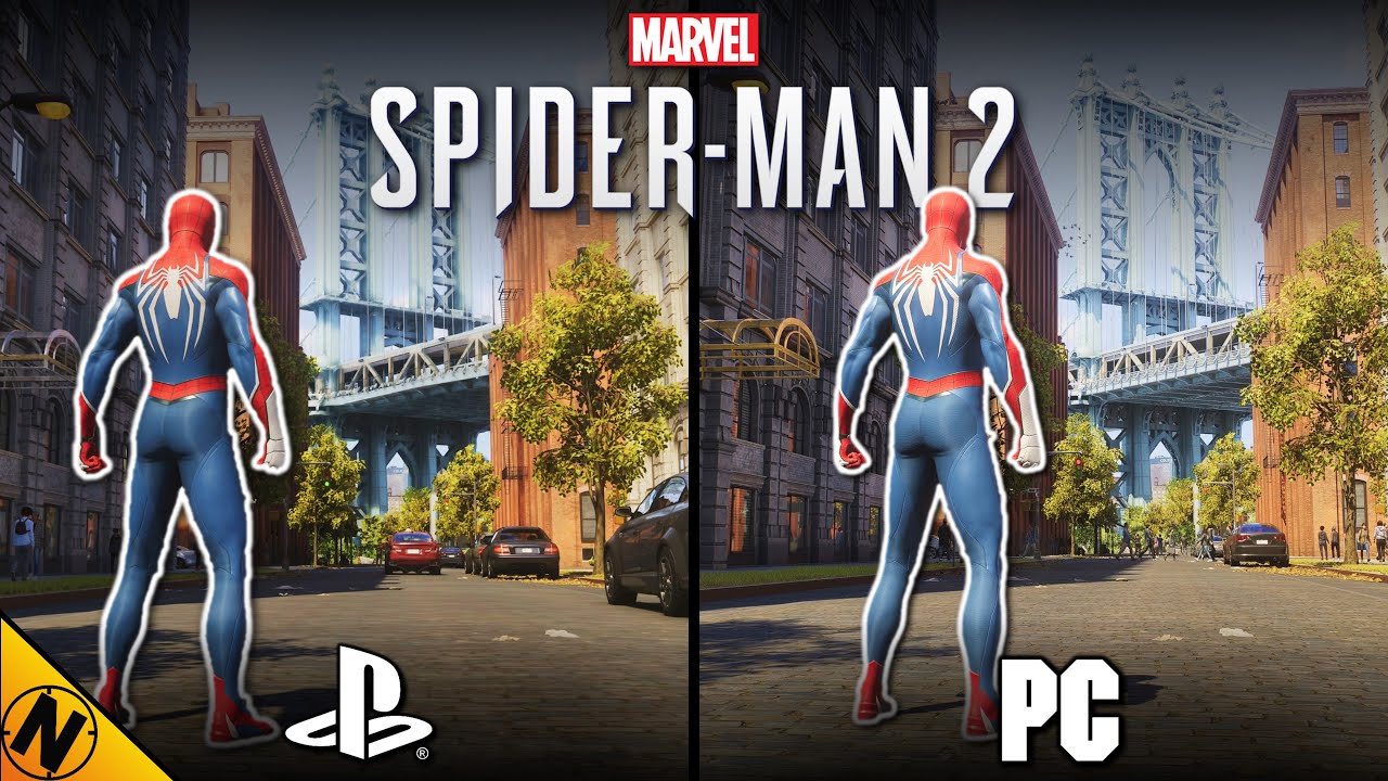 Spider-Man 2 [PC] vs Spider-Man 2 [PS5 Pro] | Direct Comparison