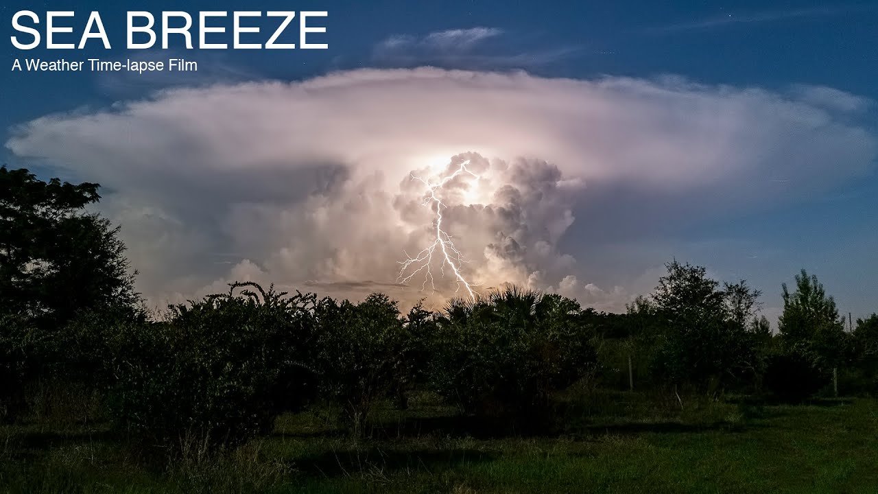 Sea Breeze - A Weather Time Lapse Film - Florida 4K