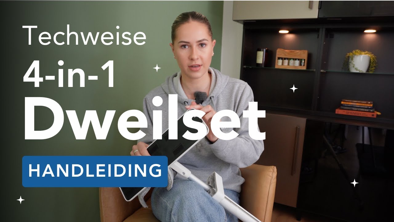 Zo werkt de Techweise 4-in-1 Dweilset: Instructie & tips