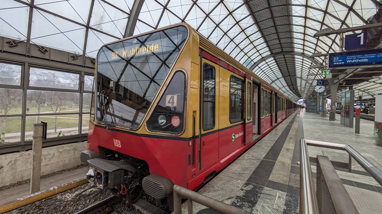 S-Bahn Berlin|Mitfahrt in der BR480 auf der S3 von Spandau bis Wuhlheide