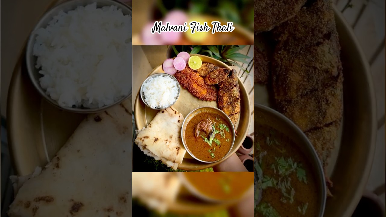 Must try authentic Malvani fish thali