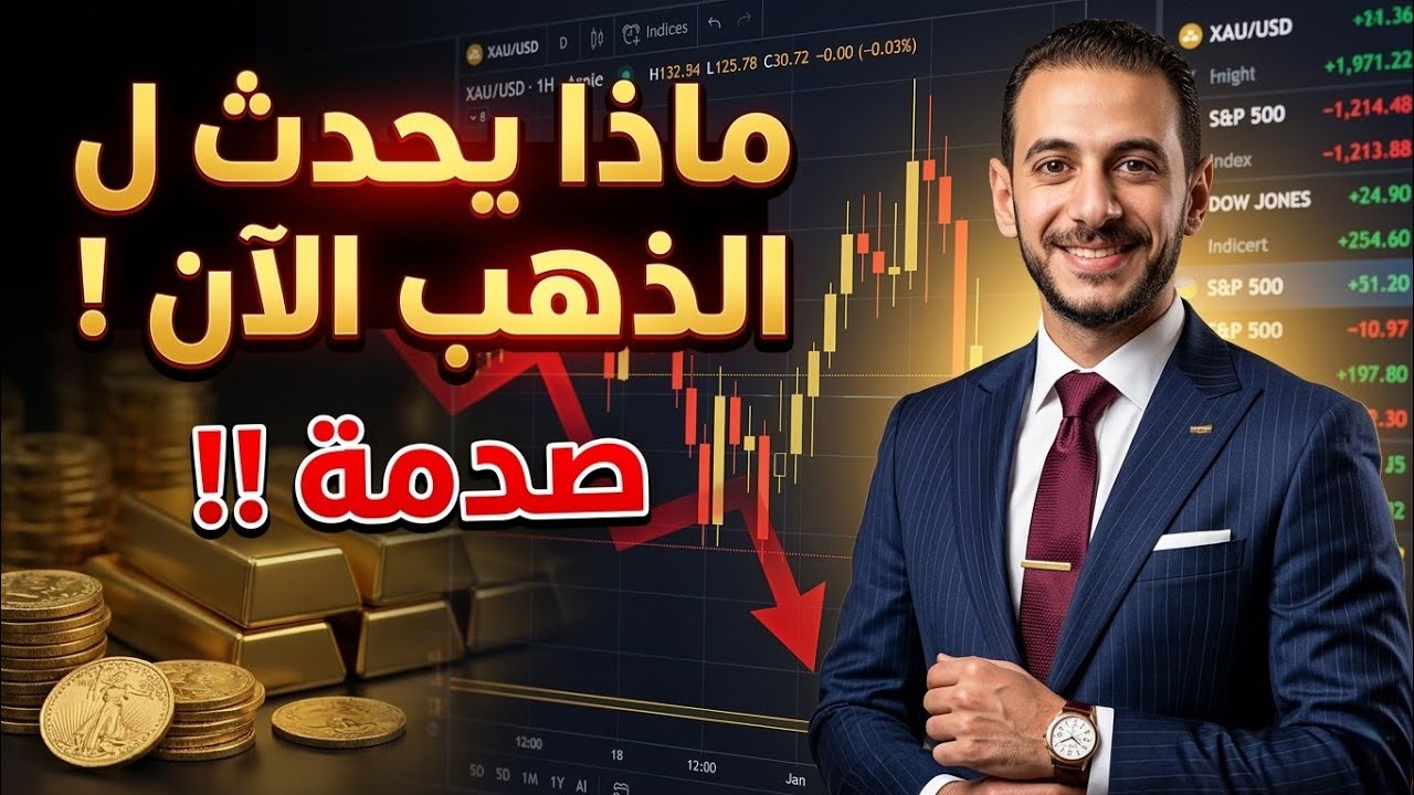 تحذير عاجل ⚠️ ماذا يحدث ل الذهب الآن ! 🔥