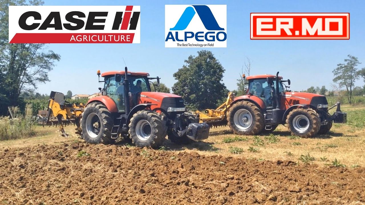 Prove in campo Case IH Puma 200/210/230 + ER.MO + Alpego Consozio agrario Treviso/Belluno