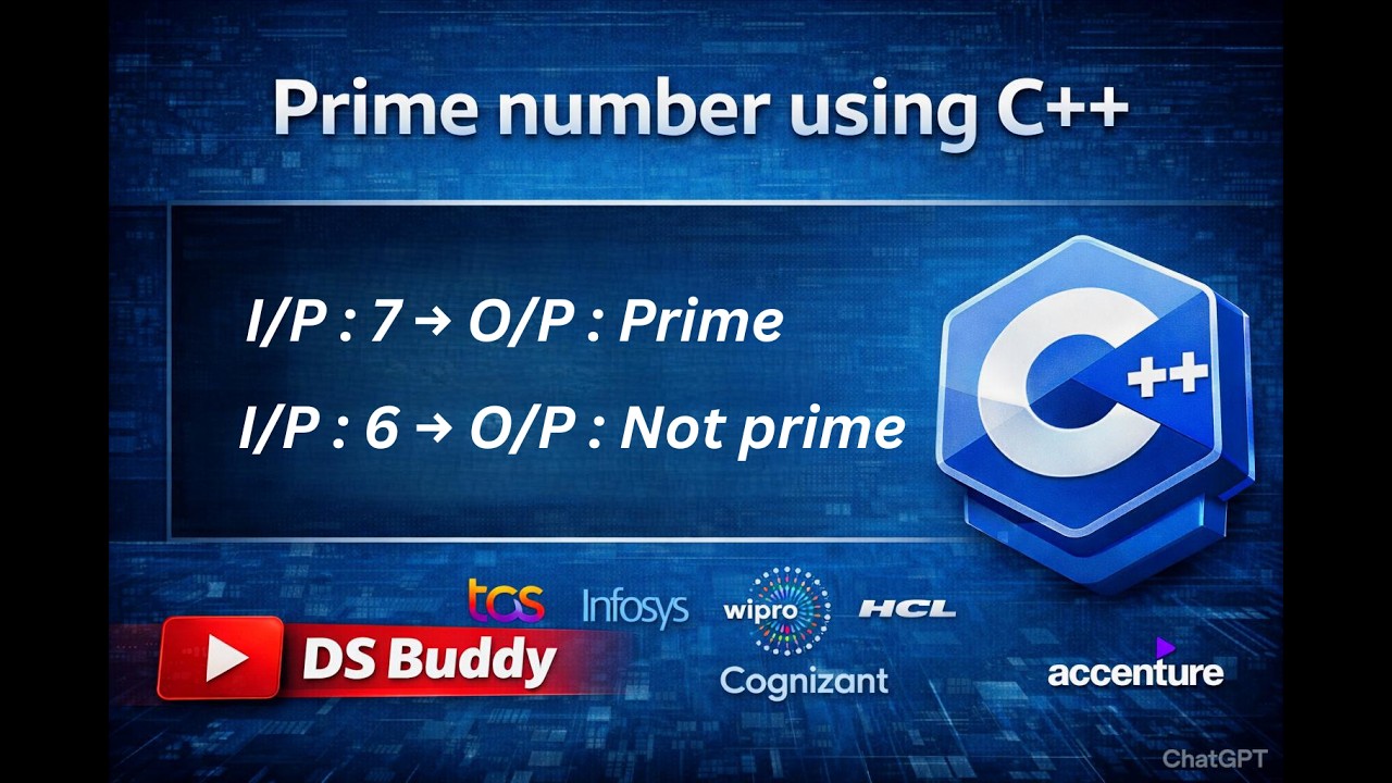 Prime number using C++ | Begineer level