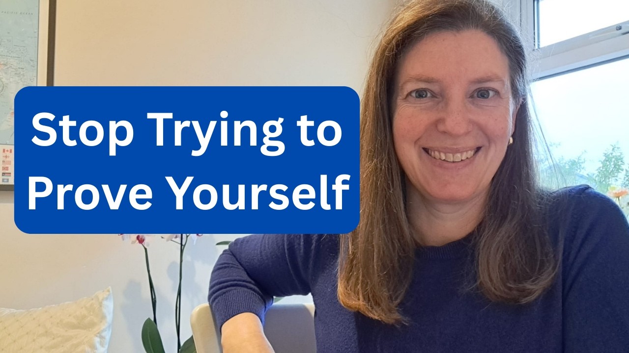 What Changes When You Stop Trying to Prove Yourself at Work