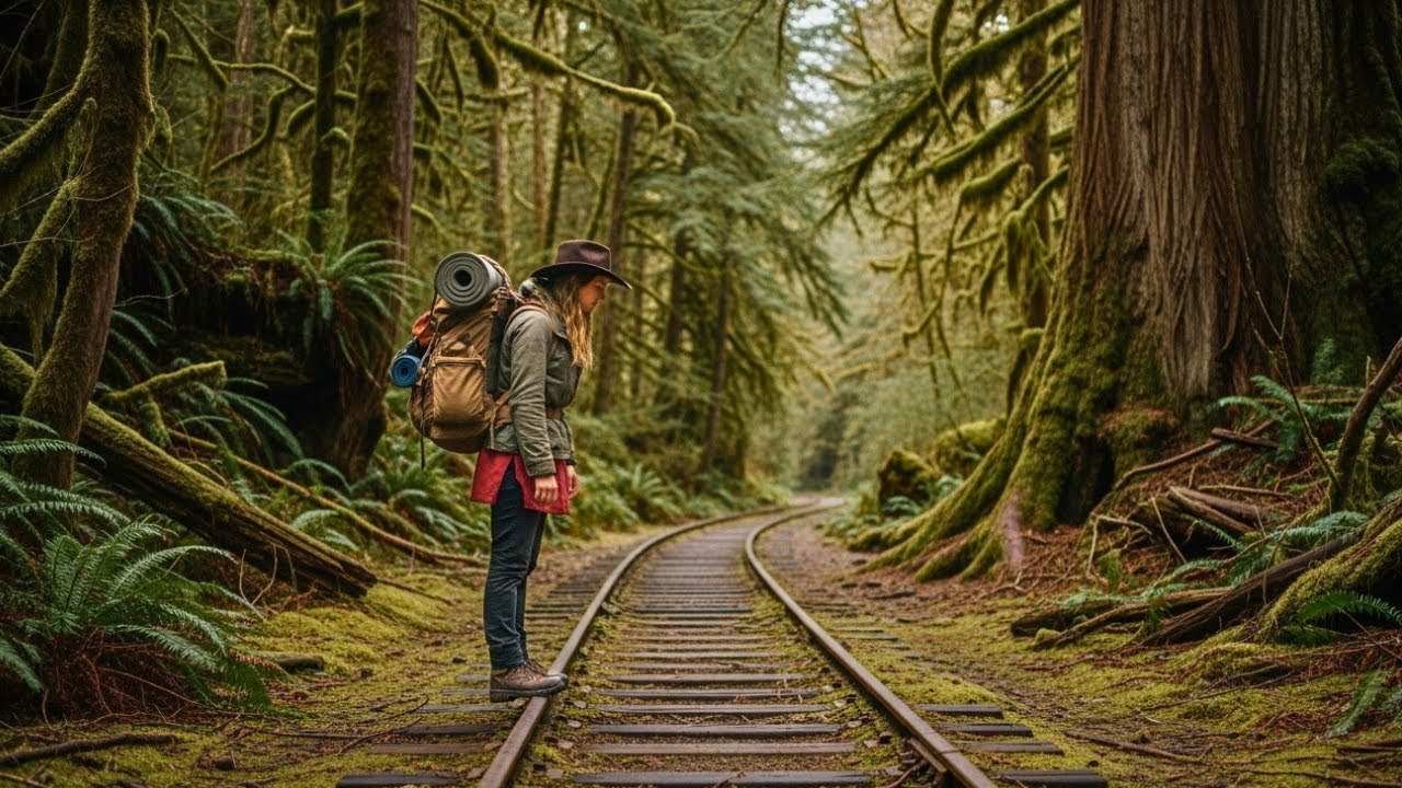 Mountain Woman Stumbled on Old Rails in Woods &mdash; Where They Led Left Her Speechless
