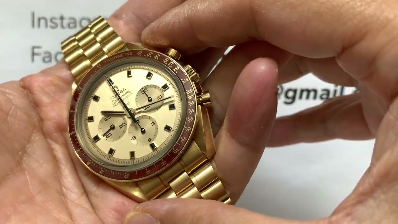 遲買幾個月又平咗幾萬！東京遊幫朋友買的近新品OMEGA Apollo 11 五十週年限量Moonshine Gold 