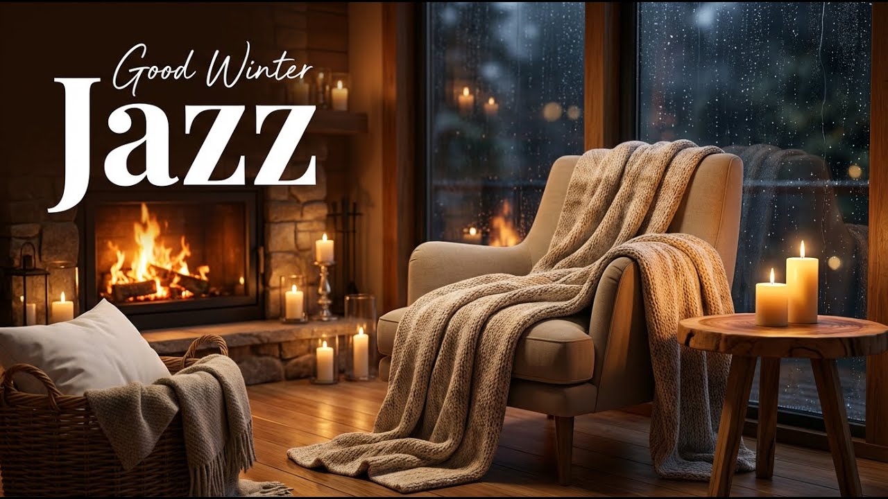 Late Night Cozy Jazz Lounge | Smooth Winter Sounds for Sleep, Relaxation & Calm