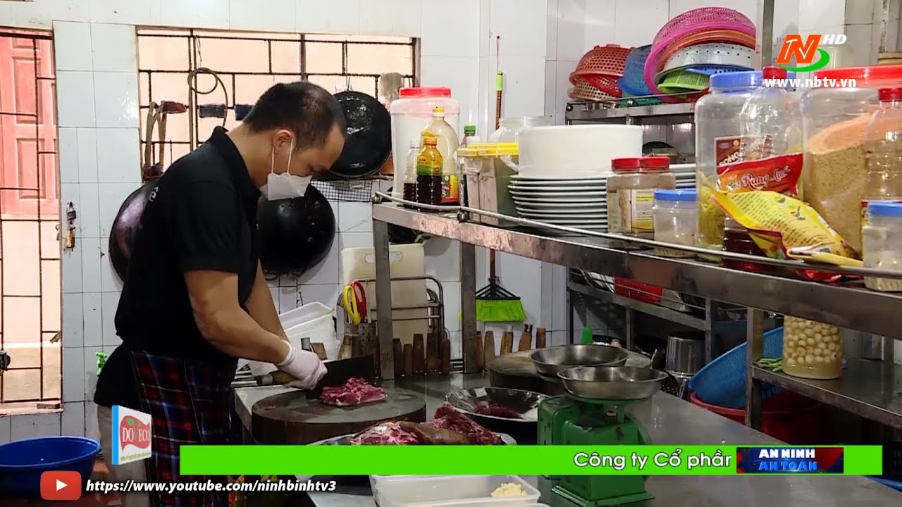 An ninh an to&agrave;n: Hoa Lư thực hiện c&ocirc;ng t&aacute;c đảm bảo ATTP
