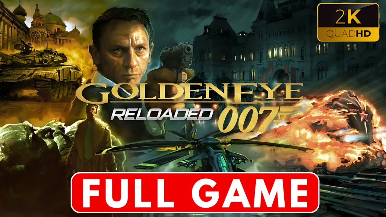 James Bond GoldenEye 007: Reloaded Gameplay Walkthrough - FULL GAME - (No Commentary)