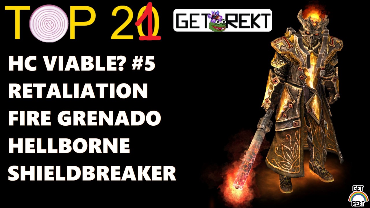 Сборка для Grim Dawn: Разрушитель щитов из ада (Retal Hellborne Shieldbreaker) - SC 