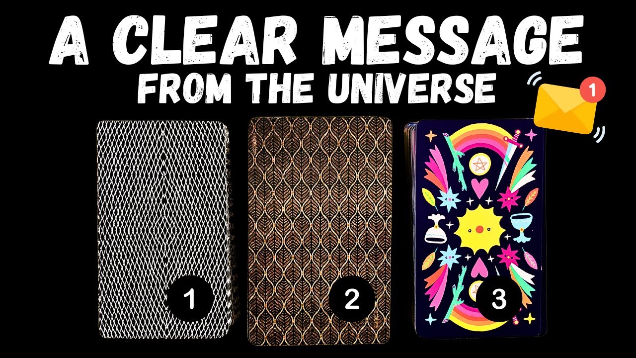 A Quick & Clear Message From The Universe! 💙💡🧩⎮pick a card reading