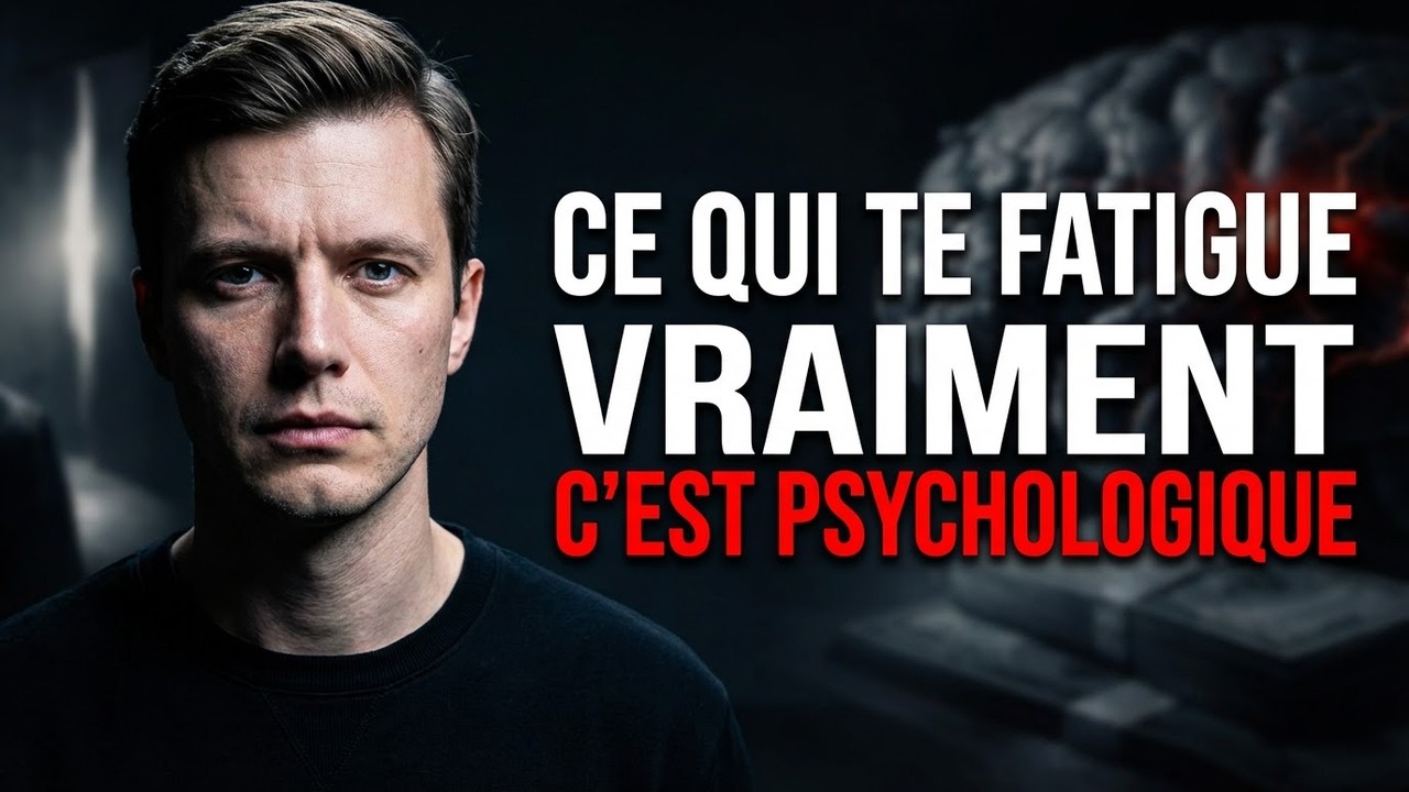 Ce qui te fatigue vraiment n’est pas le travail