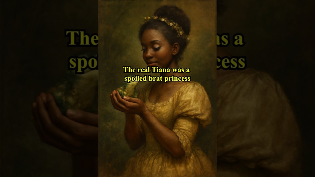 The real Tiana was a spoiled brat princess🥀 #history #disney #art #shorts