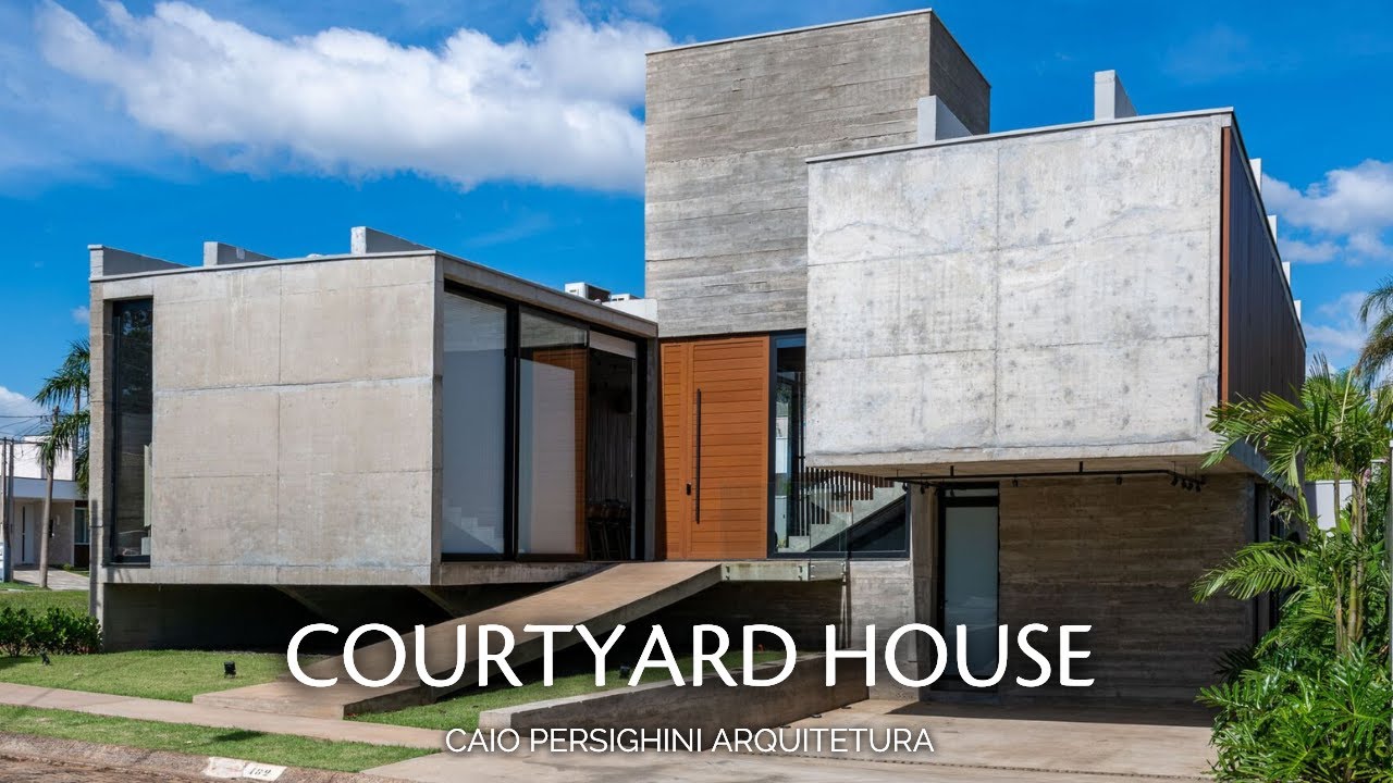 Dynamic Courtyard House that Encourages Diverse Movement Patterns