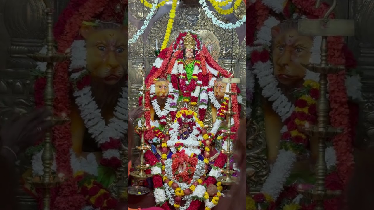 Happy Navratri | Devi Bhavani Rampurush Devasthan Siolim Goa #viral #shorts #navratri #ytshorts #yt