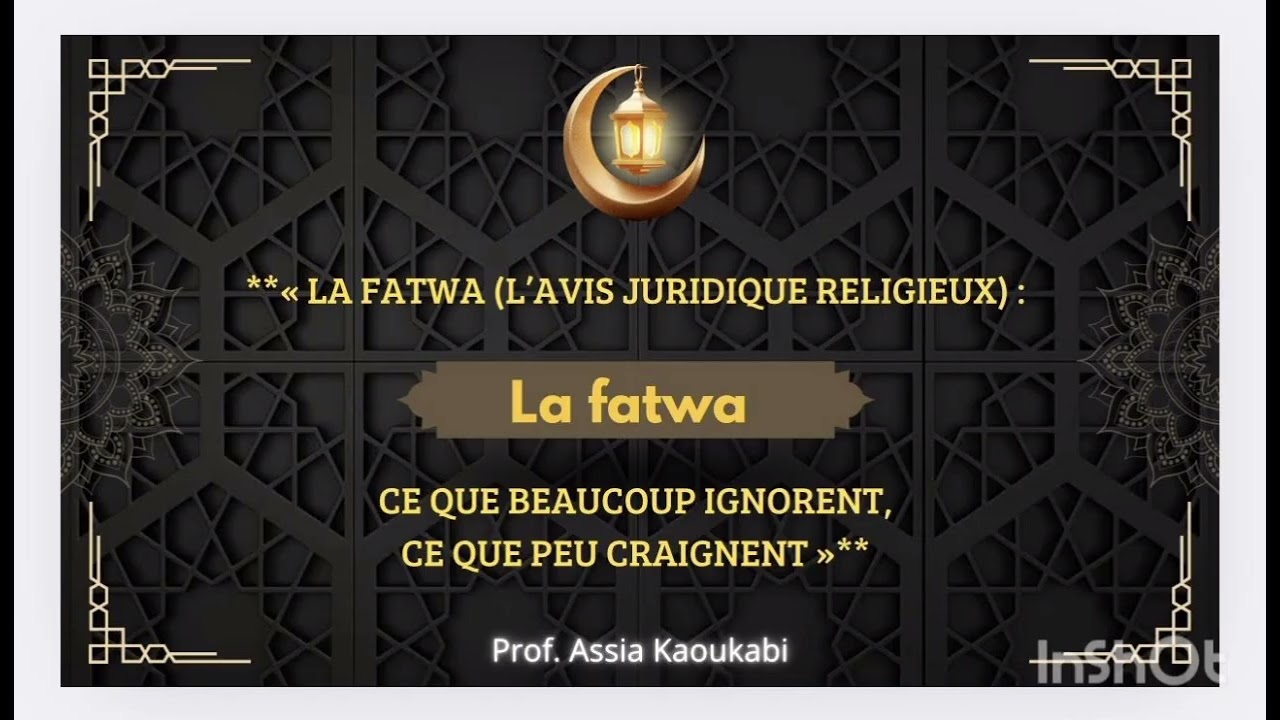 LA FATWA : Ce que beaucoup ignorent, ce que peu craignent 
