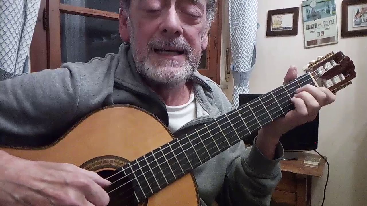 Fila la lana - Il gorilla, consigli per chitarra Giuseppe Capannini Fabrizio De André Cover tutorial