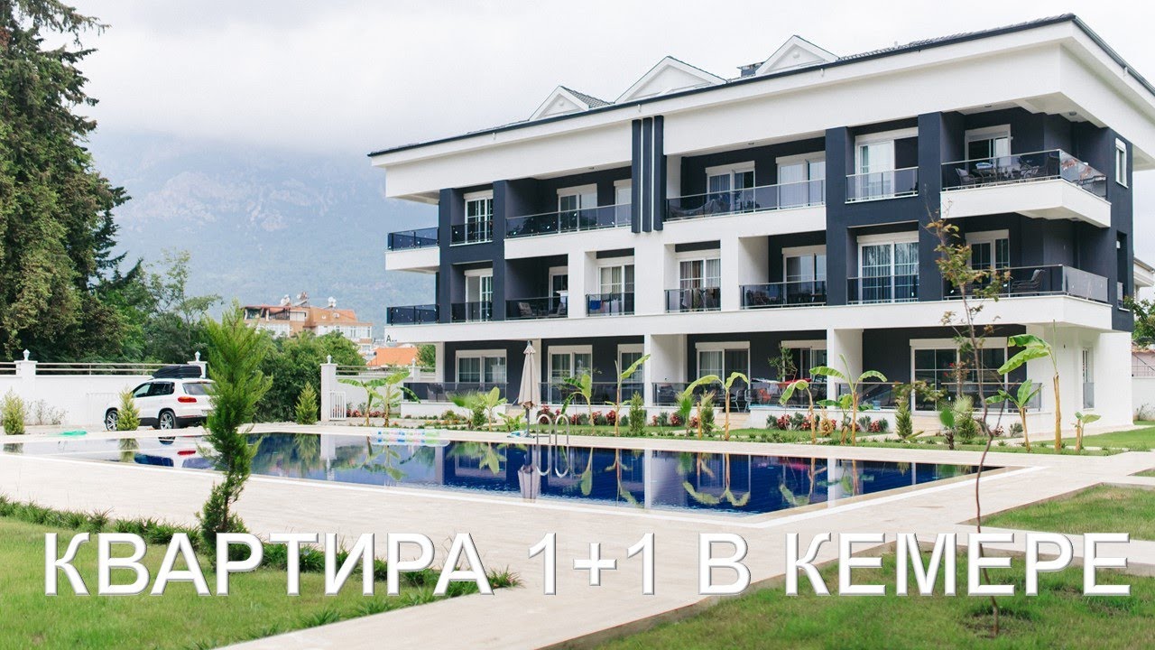 Квартира 1+1 в Кемере. Комплекс Viking Naturland 2 (50 кв.м.)