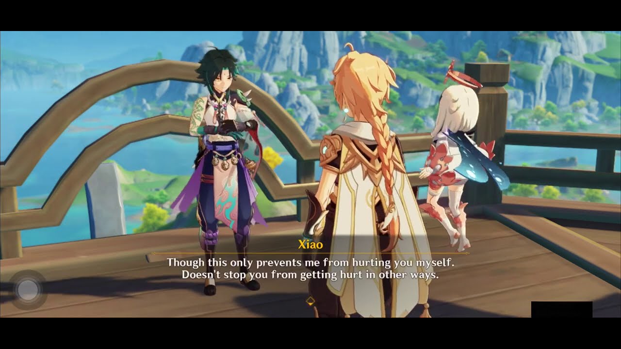 [HD] Genshin Impact - Xiao (CV: Matsuoka Yoshitsugu/Kirito) JP-dubbed cutscenes