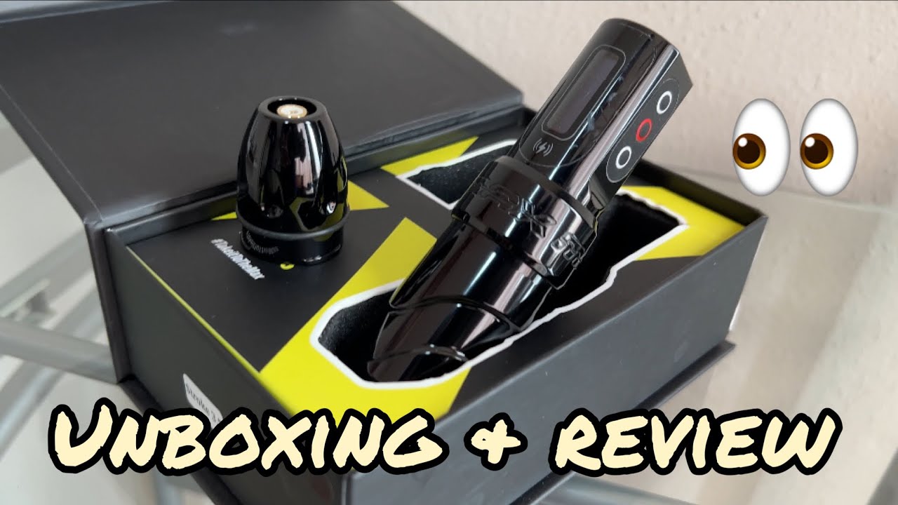Flux Max clone tattoo machine unboxing and review!!