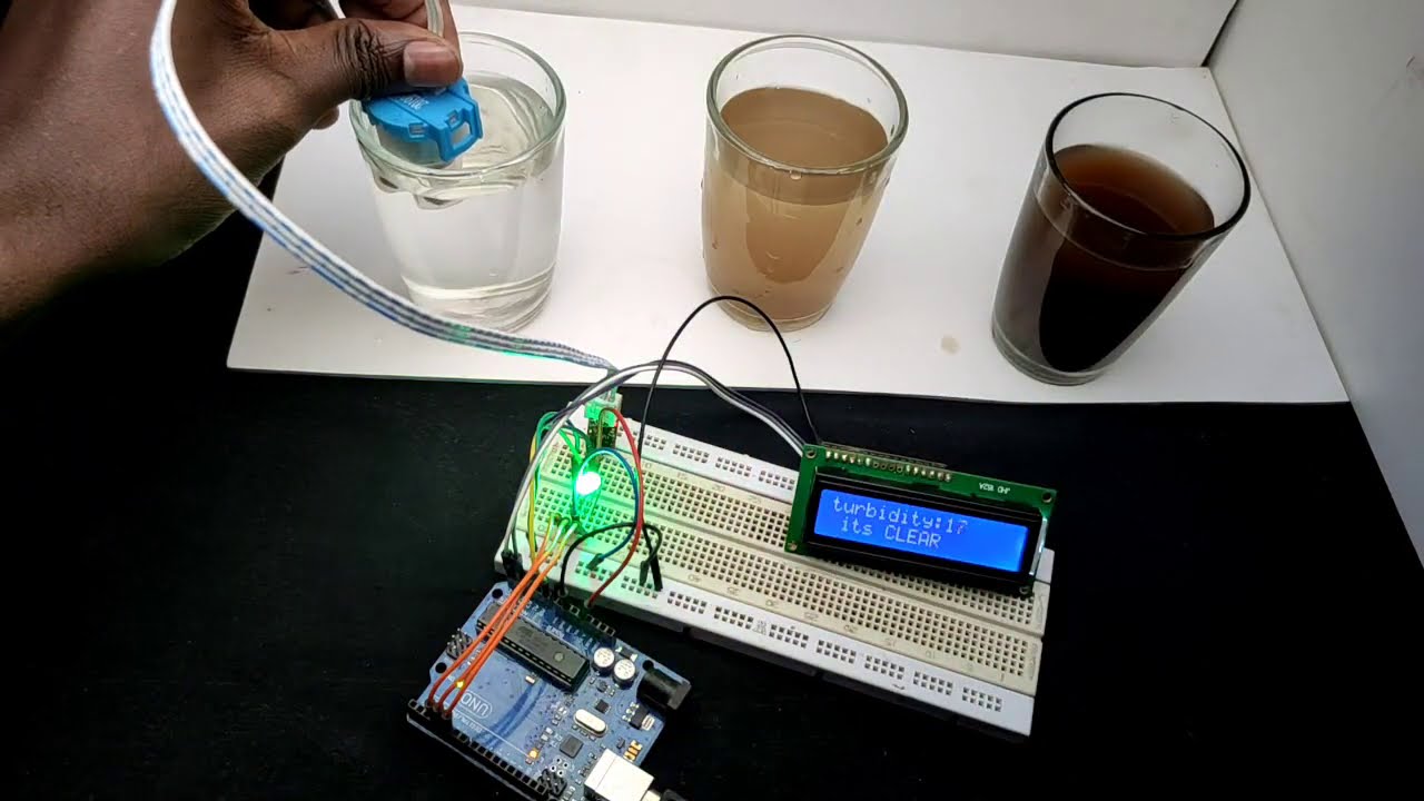 Как измерить мутность воды для определения ее качества с помощью Arduino и датчика мутности
