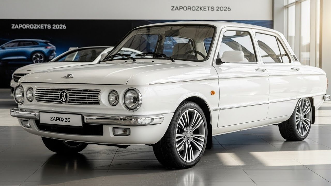 Новый ЗАЗ Запорожец 2026 ВОЗВРАЩАЕТСЯ — Легенда СССР Стала Электро-Кроссовером?!