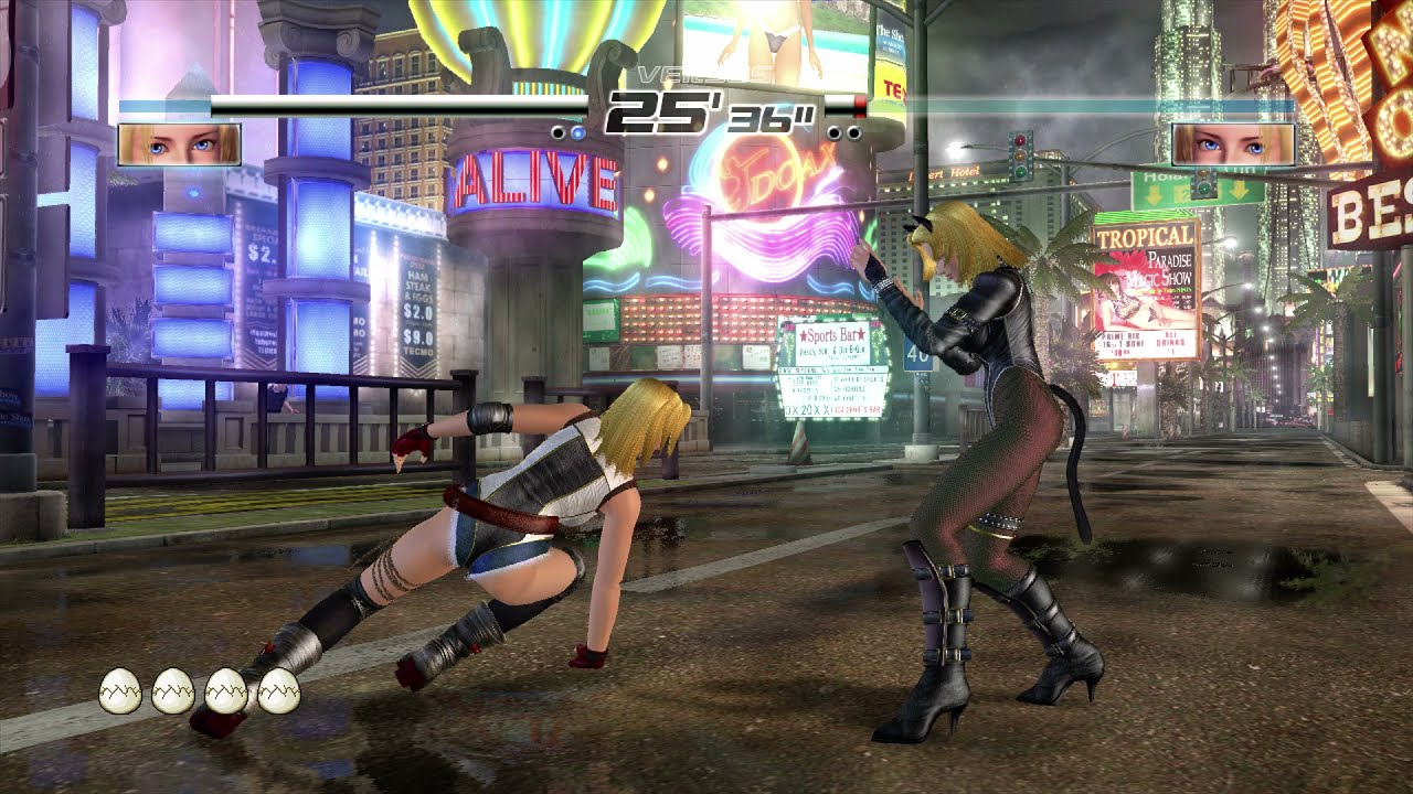 Dead or Alive 4: Tina Armstrong VS Tina Armstrong