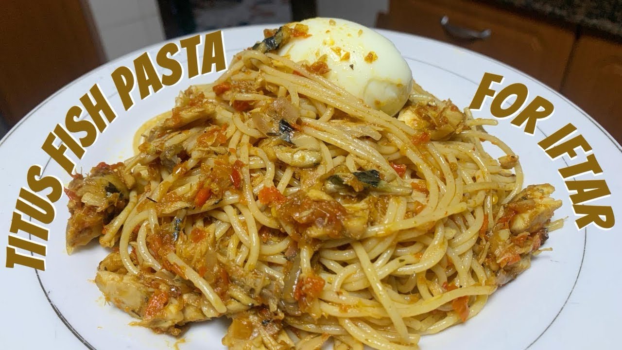 RAMADAN VlOG #02 | TITUS FISH PASTA