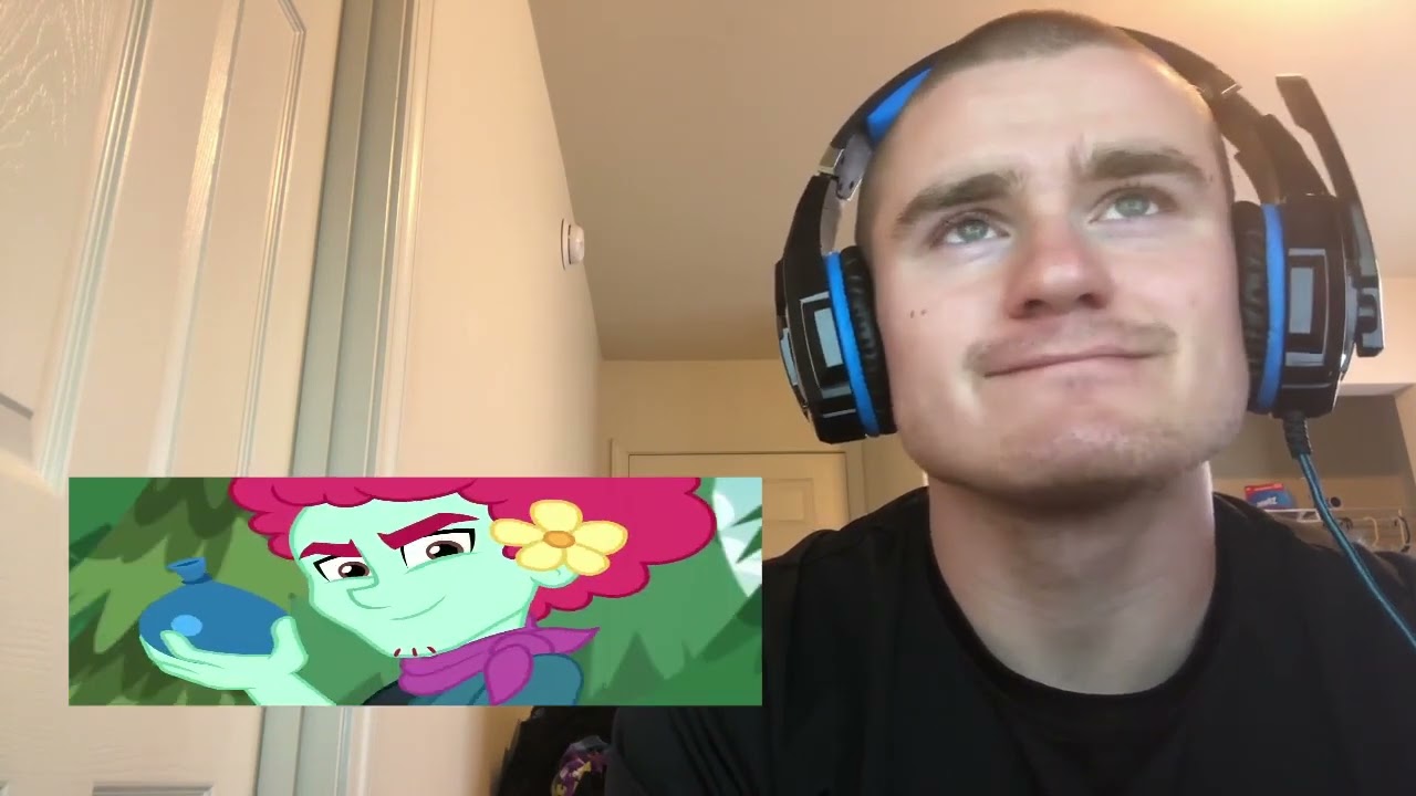 Blind Reaction: EQG Sunset's Backstage Pass (PonyBro I Guess)