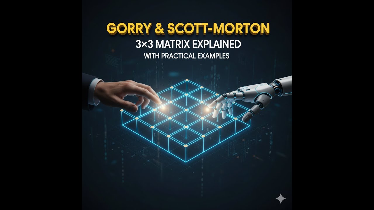 Gorry and Scott-Morton Framework Explained | 3×3 Matrix with Examples