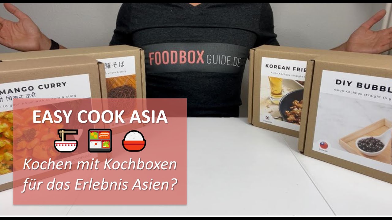Easy Cook Asia Kochbox | Unboxing, Test & Erfahrungsbericht | FoodboxGuide.de
