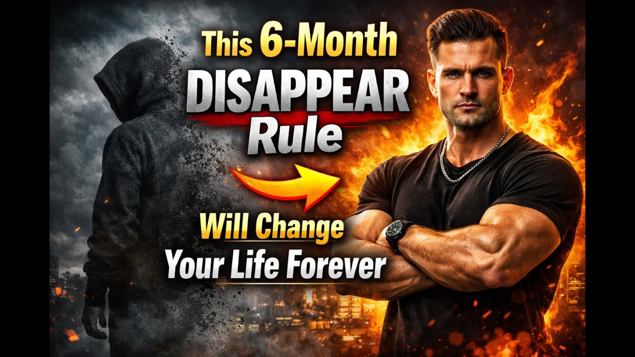 This 6-Month DISAPPEAR Rule Will Change Your Life Forever | 6 Months Disappear
