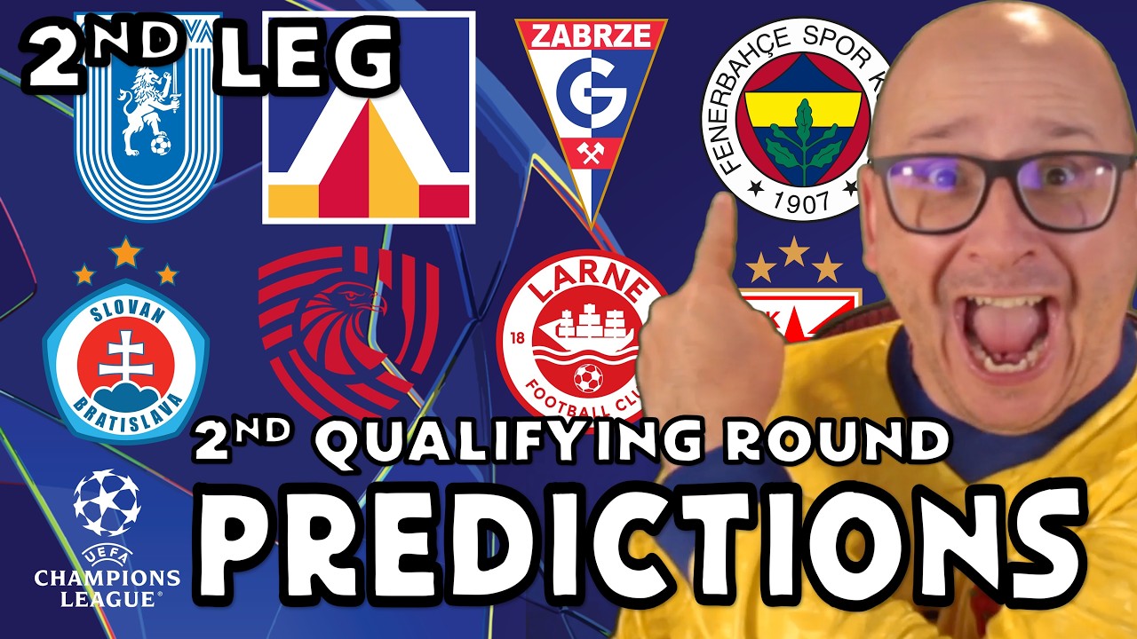 2026/27 UEFA Champions League 2nd Qualifying Round | 2nd Leg Predictions