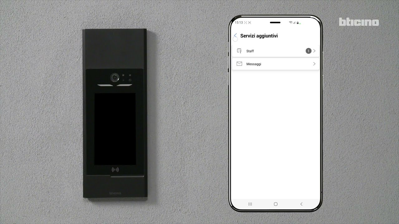 BTicino Linea 5000 : Sincronizzazione e modifiche da app Home + Project (Android)