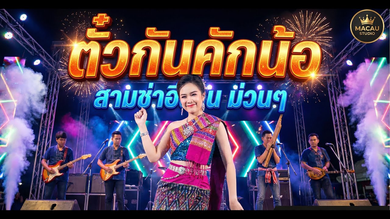 เพลง ตั๋วกันคักน้อ - สามช่าอีสาน ม่วนๆ (Official Audio) | มาเก๊า Studio