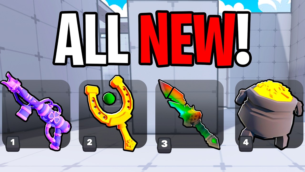 All New Lucky Skins in Roblox Rivals