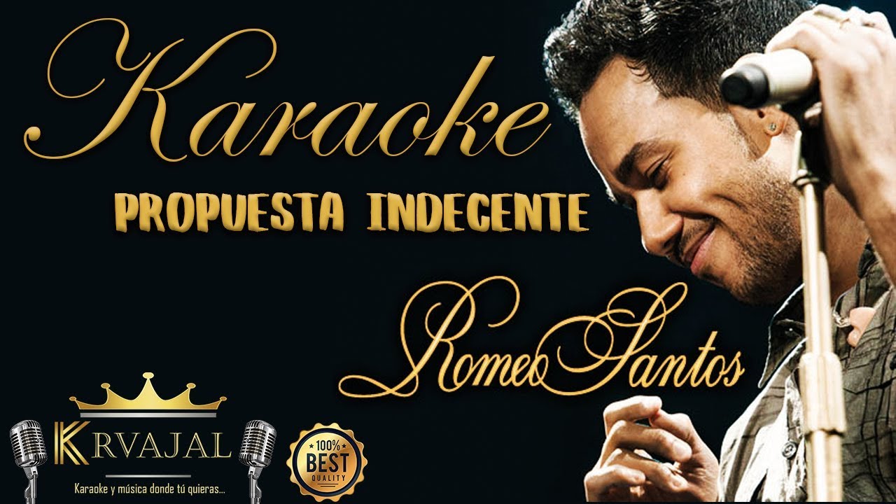 Romeo Santos - Propuesta Indecente (Karaoke)