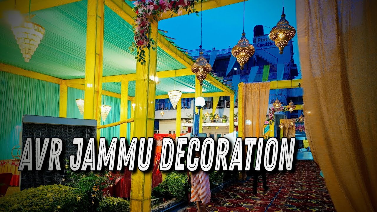 wedding Decoration in jammu || Event planner in jammu #decorationinjammu  @avrjammudecoration603