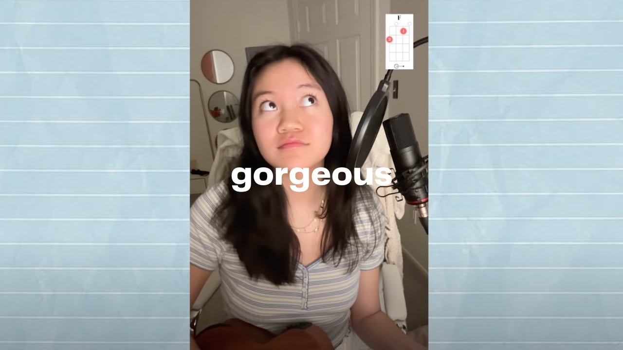 Gorgeous - Taylor Swift EASY ukulele chords/cover