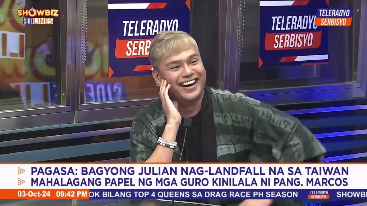 Neil Pedrosa in Teleradyo 630 Showbiz Sidelines