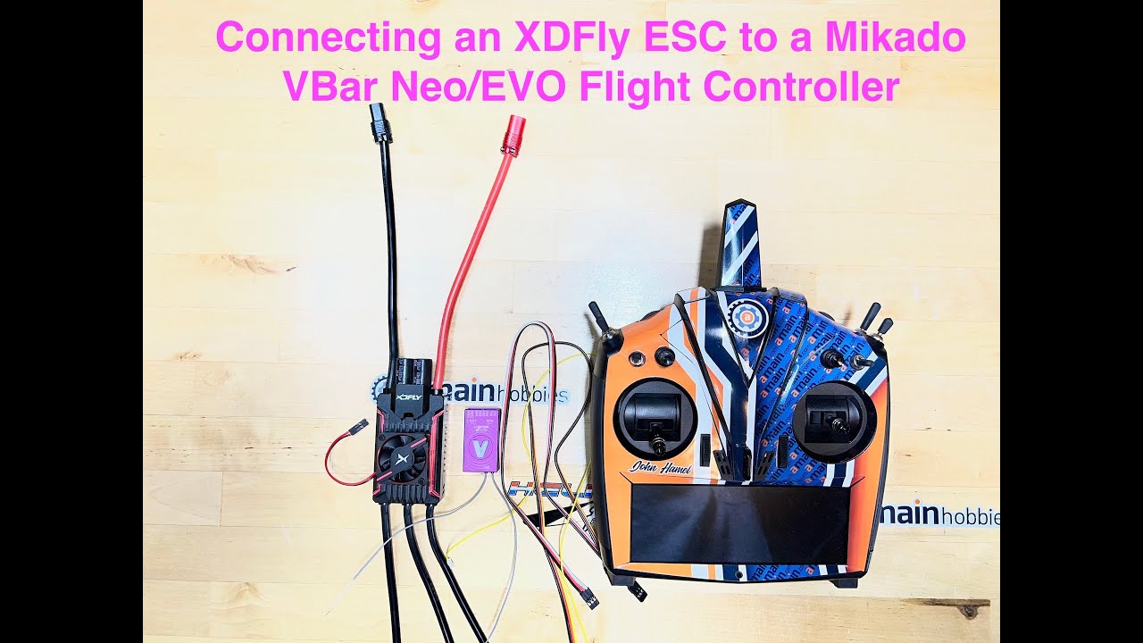 Connecting an XDFly ESC to a Mikado Neo/EVO Flight Controller